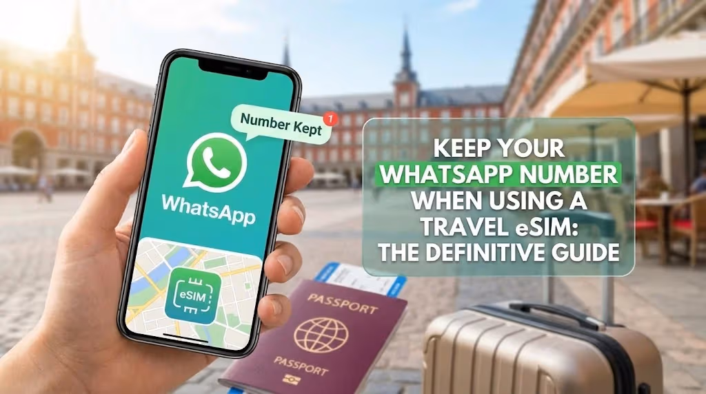 How to Keep Your WhatsApp Number Active When Using a Travel eSIM